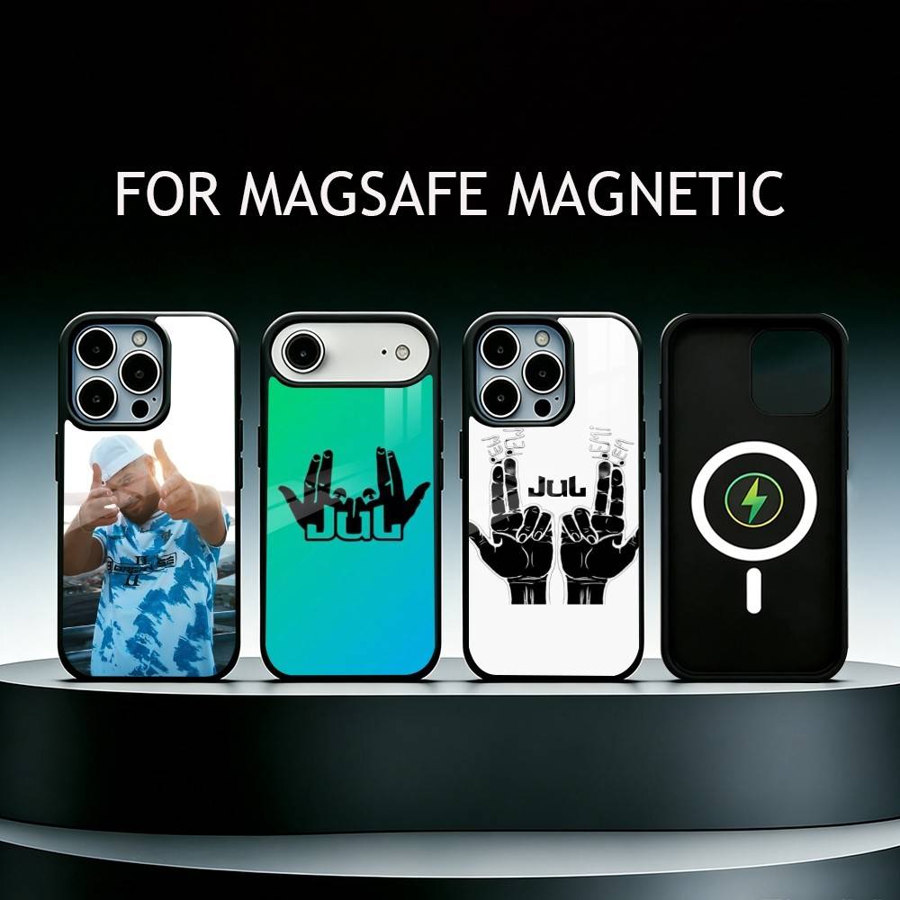 Rapper JuL Cest P-Pas Des Lol Handyhülle Für iPhone17,16,15,14,13,12,11 Plus,Pro Max Magnetisch Für Magsafe Kabelloses Laden