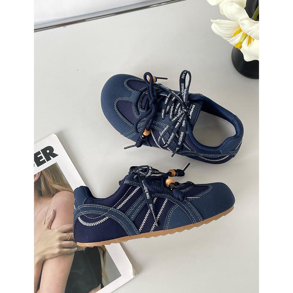 Autumn new retro women's versatile leather casual shoes board shoes women's shoes