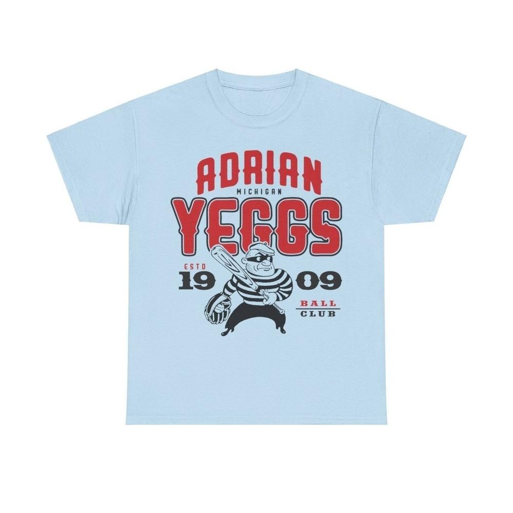 

Adrian Yeggs Est 1909 Michigan Baseball T-shirt S