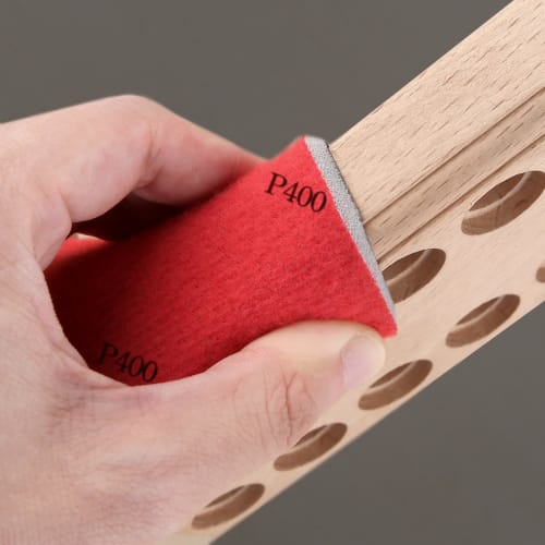 LEONTOOL 20-Piece Sanding Sponge Set, Ultra-Fine Sponge Pads for Sanding, Sandpaper, 400, 600, 1000, 2000, and 3000 Grit, 75 X 100mm, Polishing Tool,