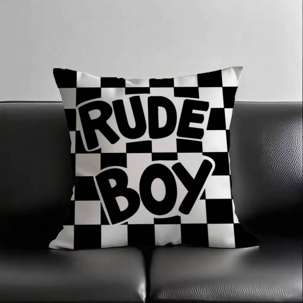 1pc Original Rude Boy Pillow Case Square Bedroom Sofa Leisure Comfort Cushion Car Living Room Home Decoration