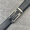Men'S Belt First Layer Cowhide Automatic Buckle Leather Belt Business Leather Belt Men'S