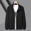 Men's Trendy Windproof Stand Collar Jacket - Spring & Autumn Casual Versatile Outerwear