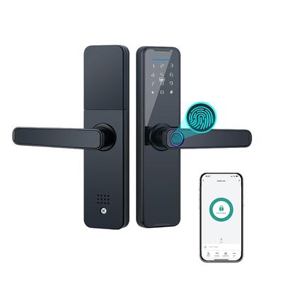 Tuya Smart Lock Fingerprint Lock Door Lock Keypad Door Lock with Handle Fingerprint Electronic