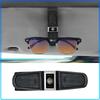 1pcs Car Sun Visor Glasses Box Universal Sunglasses Clip Card For Alfa Romeo 147 159 156 Giulietta Giulia Mito Spider Alpha Nheadrest
