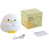 Cute Duck Cartoon Animal LED Night Light - Silicone Touch Sensor Timing USB Rechargeable Lamp for Children Birthday Presents