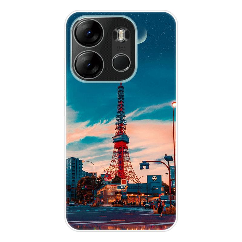 

Для Tecno Pop 7 Pop7 Чехол Мягкая силиконовая задняя крышка Мультяшный чехол для телефона Разнообразие For Tecno Pop 7