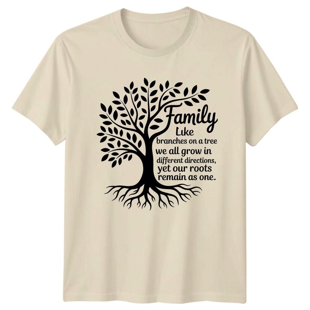 Family Like Branches On A Tree TShirt Genealogy Family