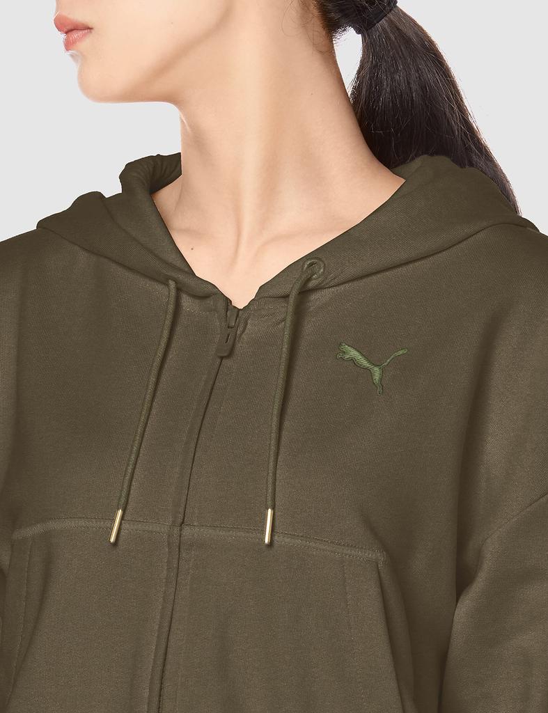 PUMA HER Hooded Jacket TR 846400 2021 Grape Leaf Women's Fall/Winter (Size 44)