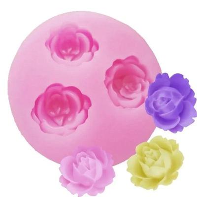 3D Roos Siliconen Vorm Bloemvorm Zachte Snoepjes Chocolade Cake Suikerkunst Bakdecoratie Gereedschap Huisdecoratie Snoepgereedschap