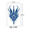 Herbal Tattoo Stickers, Juice Tattoo Stickers, Semi-Permanent English Letter Tattoo Stickers Tattoo