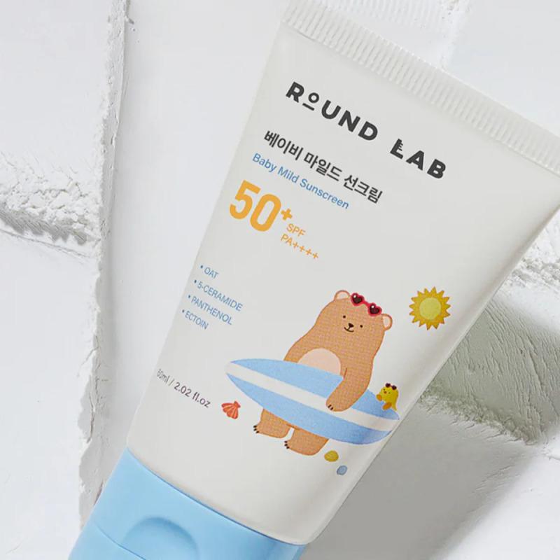 ROUND LAB Baby Milde Sonnencreme 60ml SPF 50+ PA++++