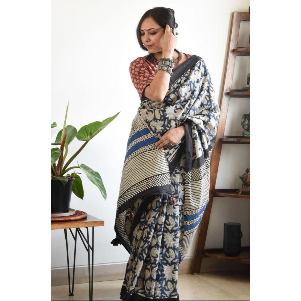 

стильное сари для повседневной и офисной одежды для женщин, *TOTAL 08 Design*