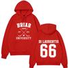 Di Laurentis 66 Série de TV Fora do Campus Moletom Briar University Homens Mulheres Roupa Moda Inverno Vintage Casual Solto Moletom