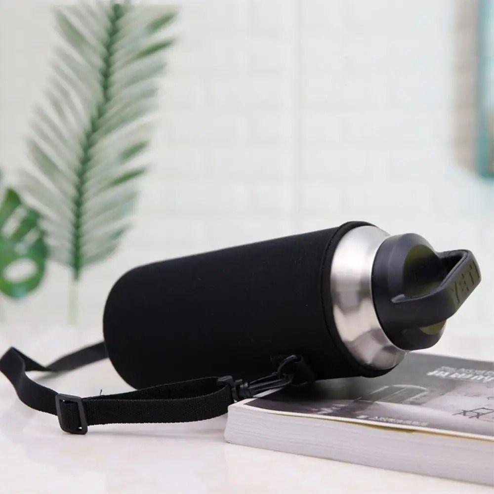 Black Sport Cup Covers Bag Neoprene Mug Bottle Case Water Bottle Cover Bag  Water Bottle