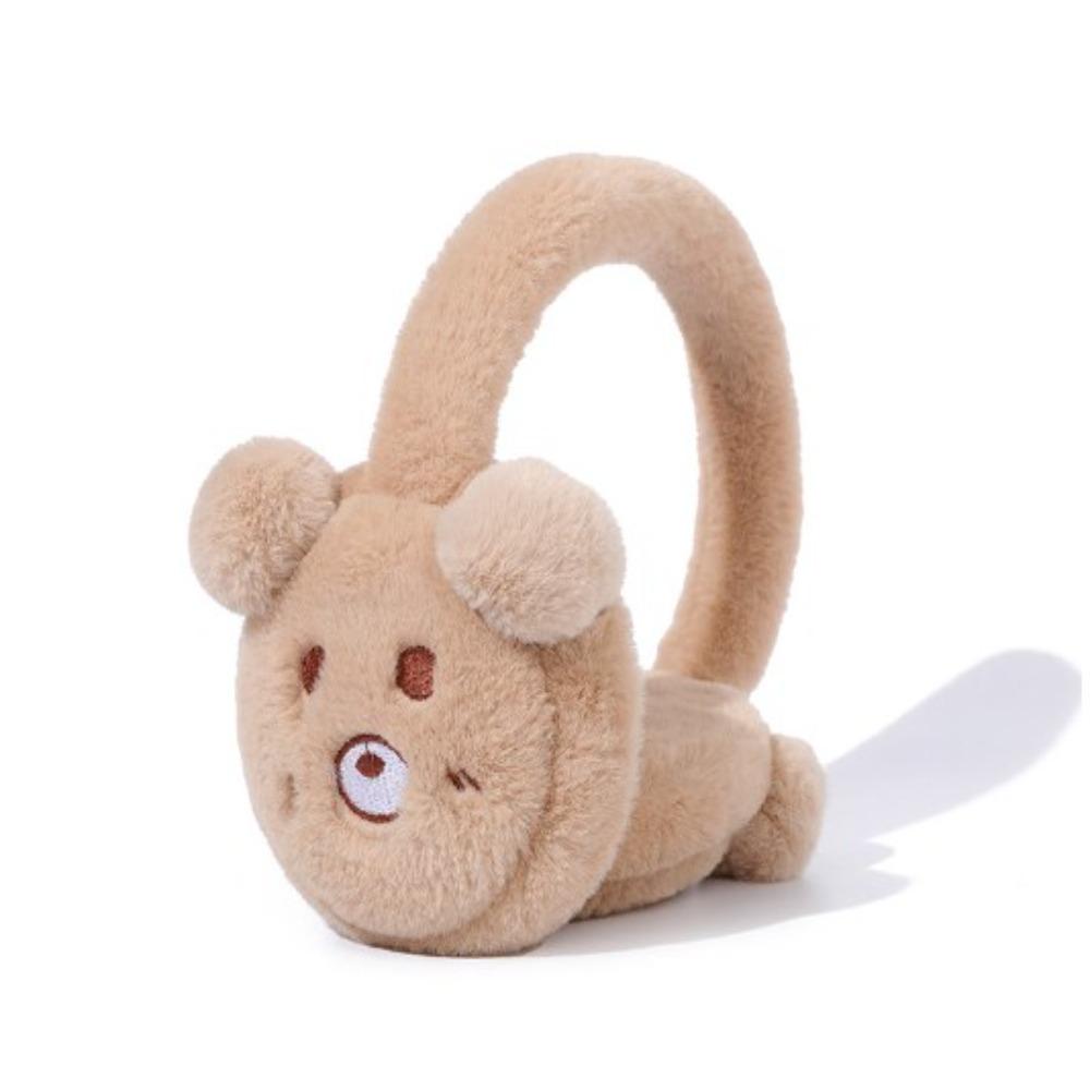 Cute Plush New Cycling Earbuds Warm Wind and Cold Prevention Winter Cute Warm Earmuffs Soft Cold Resistant Earbuds