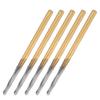 5pcs Dental Burrs AntiRust Tungsten Steel Dental Teeth Cutting Burrs Dentist Supplies(28 Mm 1,1 Pouces )