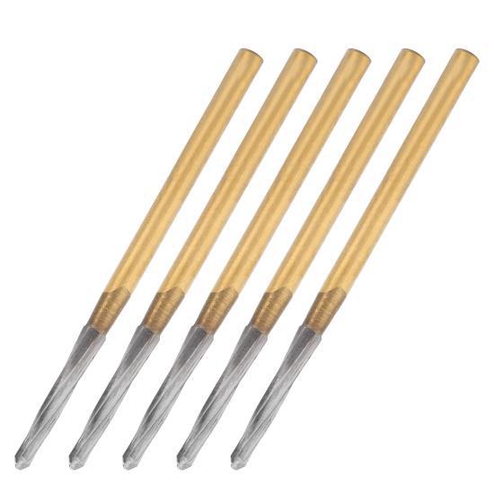 5pcs Dental Burrs AntiRust Tungsten Steel Dental Teeth Cutting Burrs Dentist Supplies(28 Mm 1,1 Pouces )