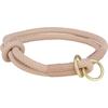 Collier Semi-étrangleur - Trixie - Soft Rope - Rose - Moyen - Réducteur De Traction Réglable