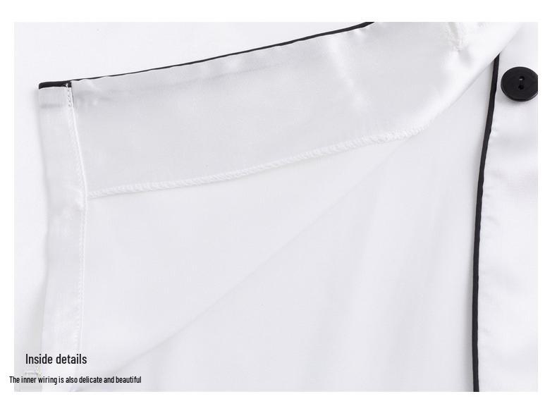 Women's Summer Short Sleeve Pajama Set - Solid Color, Casual Lapel Style