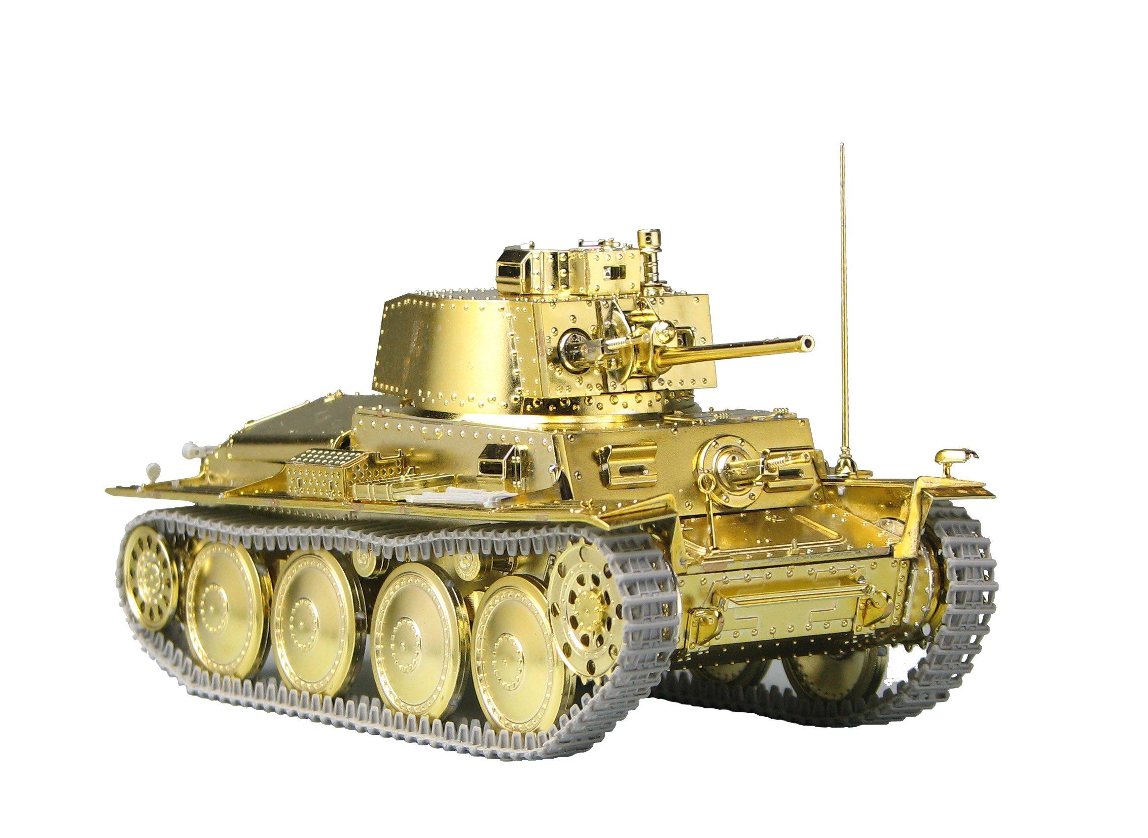 

Девочки Panzer 38 Tank Turtle Team Gold Plated Edition 1/35 & (T) вер. золотой