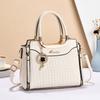 Versatile fashion shoulder atmospheric women's bag portable new pattern woven women's bag messenger bag