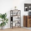 Vintage Wood Bookshelf 60 x 29.5 x 115 cm Engineered Wood