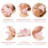 Natural Jade Guasha Stone Board Massage Rose Quartz Guasha Plate Jade Face Massager Scrapers Tools For Face Neck Back Body