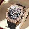 Men's Full Diamond Multifunctional Automatic Mechanical Watch - ONOLA Hot Seller