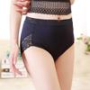 Milk Silk Comfortable Panties for Women Sexy Lace Plus Size Briefs Breathable Smooth Female Underpants High Elastic