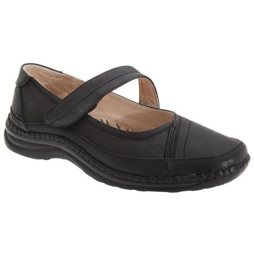 Boulevard Womens/Ladies Action Leather Mary Janes