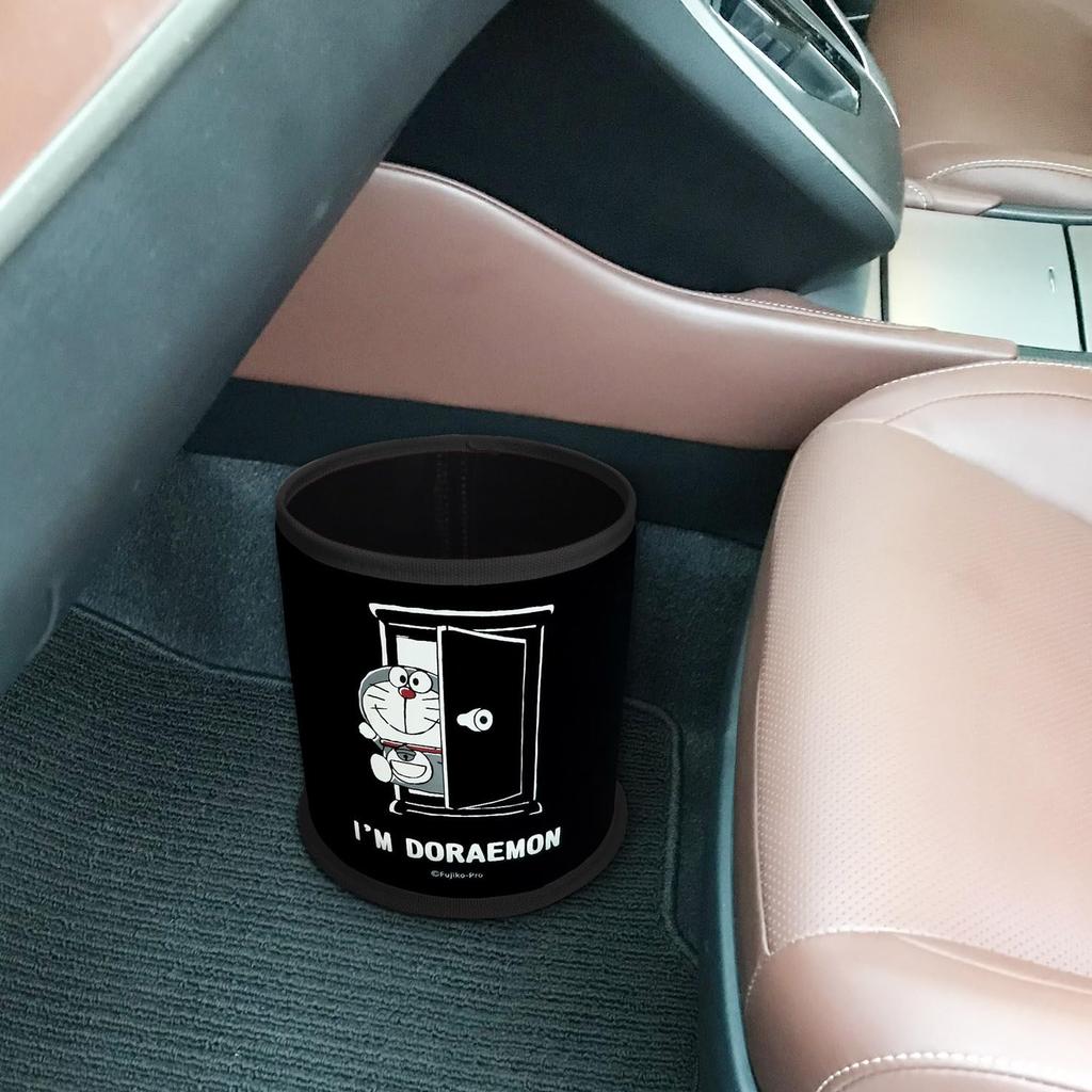 Meiho Doraemon Trash Small Item DE013 I'm Dustbin, Can, Storage, Black,