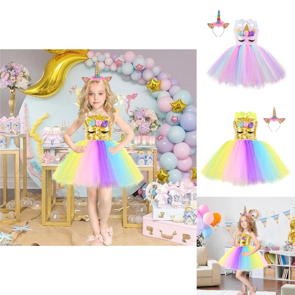 Soft And Harmless Unicorn Cosplay Girls Dress For Daily Life