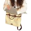 Simple Female Backpack Casual Soft Leather Crossbody Bag Fashion Handbags Commuter Large Capacity Tote Bags For Women  New