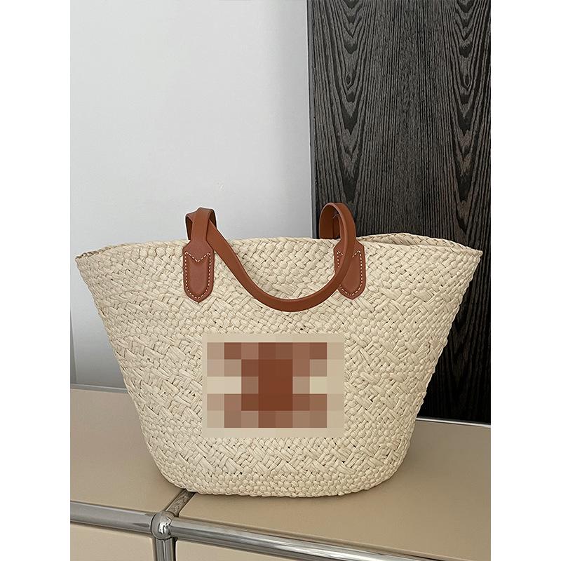 Straw Woven Large Capacity Seaside Tote Bag LD8836