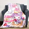 1pc Sanrio2 Blanket, Gift, for Men and Women, Soft Blanket, Good for Sofa Bed Couch Travel, Lightweight Flannel Blanket