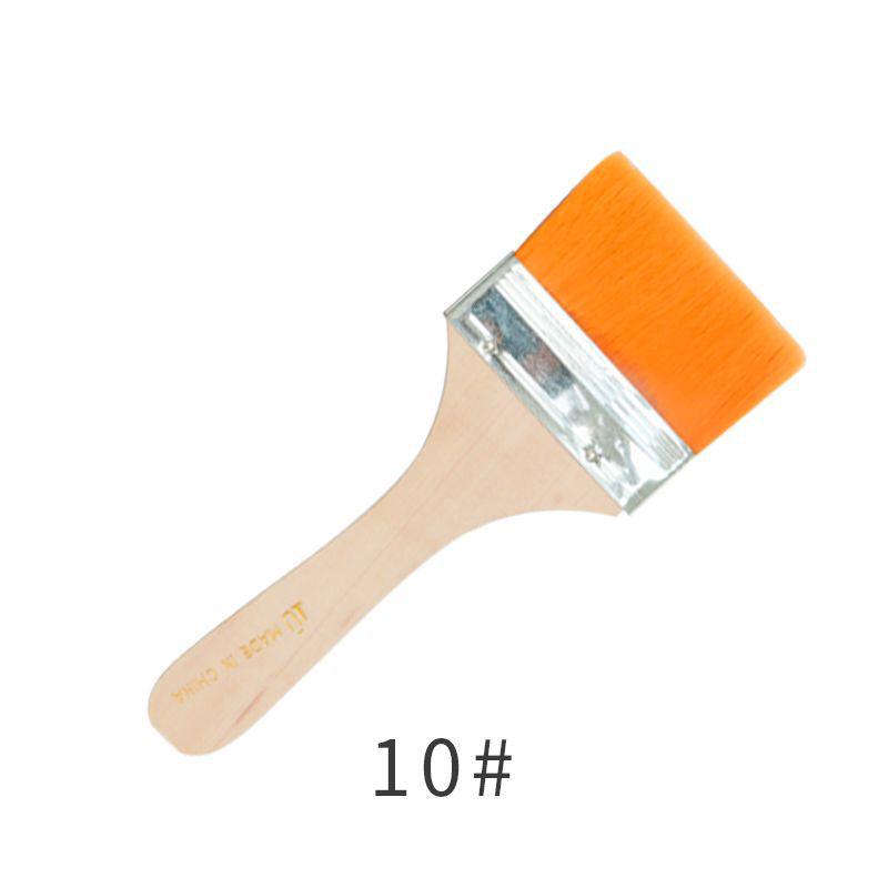 Gold Leafing Soft Bristle Wool Brush with Wooden Handle – Nylon, Glue, Protective Oil & Dusting Paint Brush