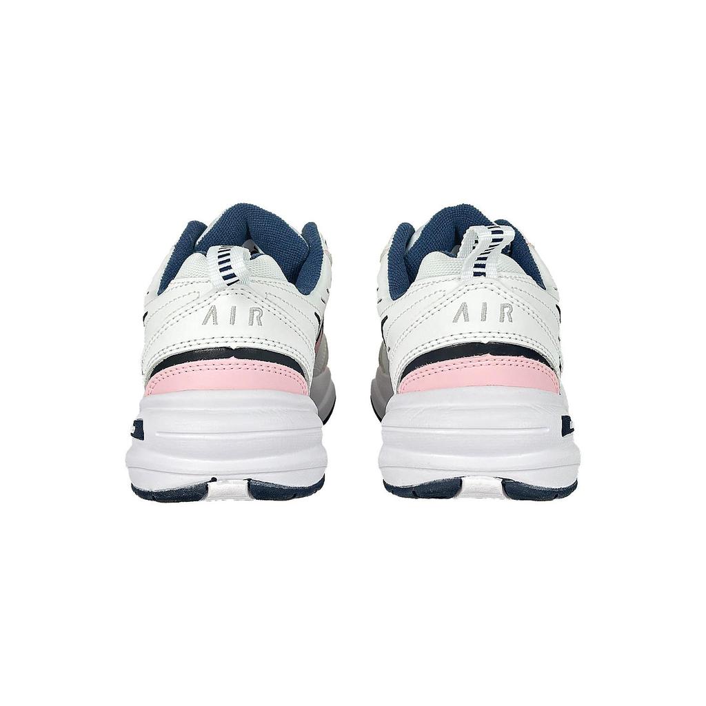 Nike Air Monarch 4 Slip Resistant Slip Resistant Low Top Chunky Sneakers Unisex Pink White 415445-102(Team627-)