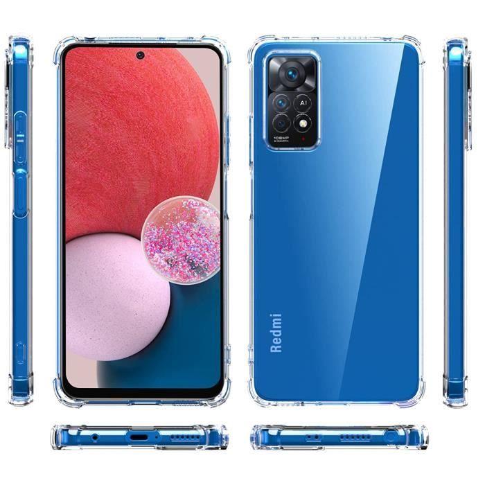 Coque - Phonillico® - Xiaomi Redmi Note 11/11S - Antichoc - Silicone Souple - Ultra Slim