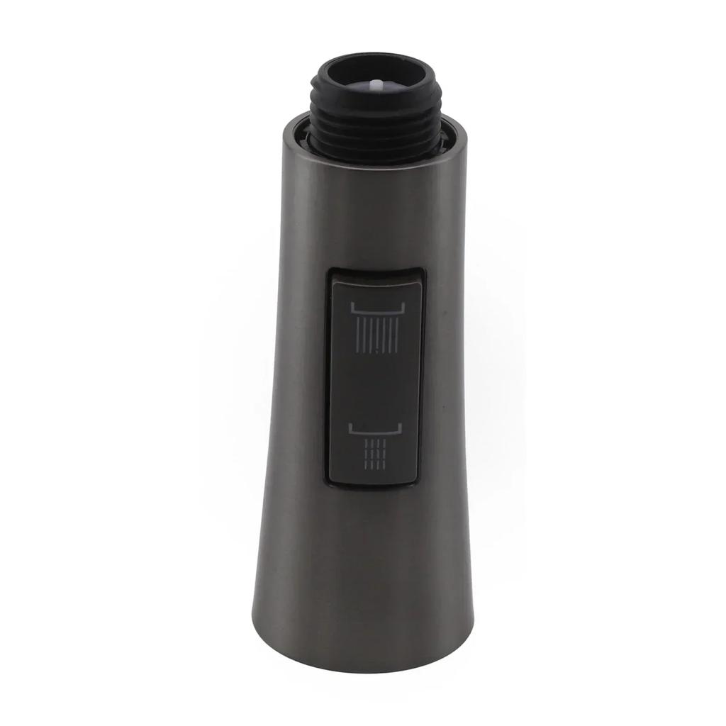 Küchenarmatur Wasserhahn Duschkopf mit ausgezeichneter wasserdichter Leistung ABS-Material G1/2 Größe Silber/Schwarz/Gebürstet/Grau