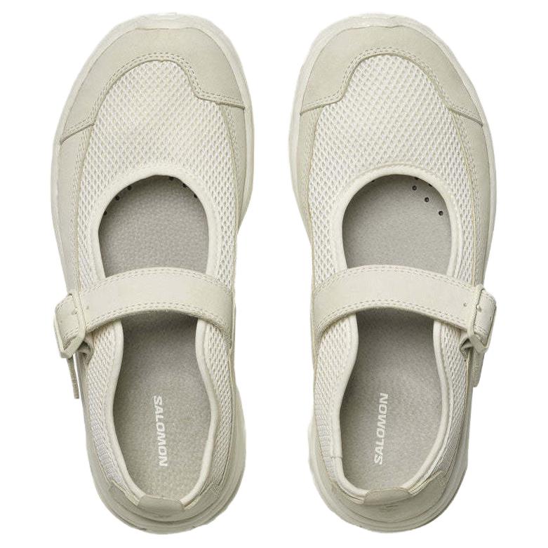 Salomon Rx Marie-Jeanne Round Toe Comfortable Mary Jane Slip-Resistant Durable Low-Top Casual Shoes Unisex Casual Shoes Off-White 474338