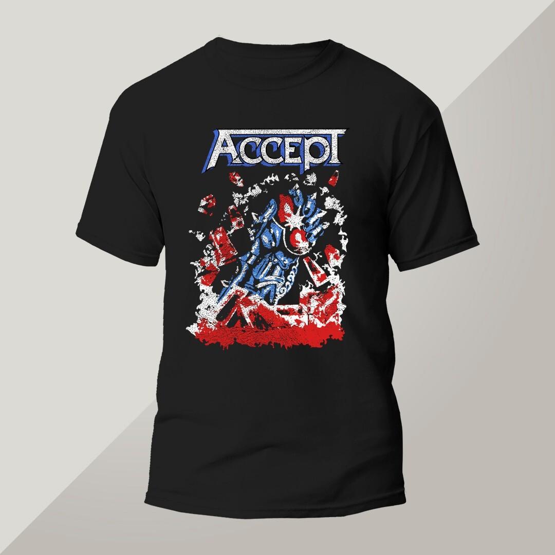 New Accept - band member music Vintage T Shirt S-234XL D805 XL