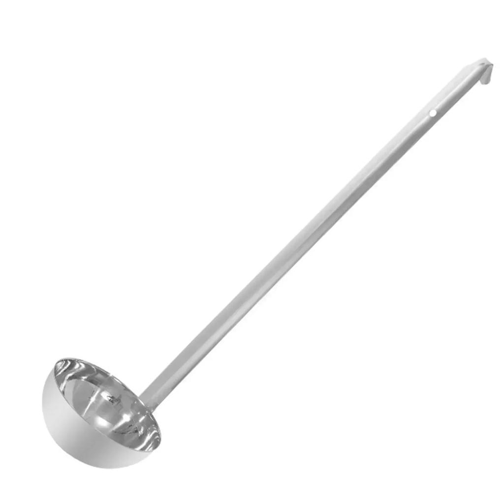 1pc Stainless Steel Ladle Soup Long Handle Ladle For Kitchen Cooking Soup Sauce 30/60/90/120/150/180ml