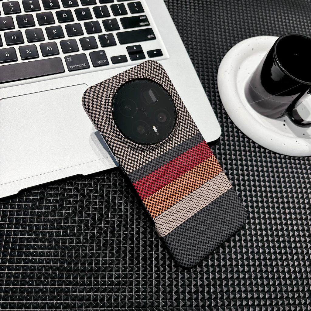 Magnetische Handyhülle mit Karbonfaser-Muster für Honor Magic 8 Pro 5G Luxus-Leder für Honor Magic 8 für Magsafe Stoßfeste Hülle