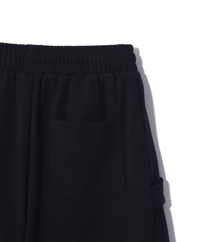 DISTN9NE Knee-Length Side Snap Bermuda Pants Lq2Pu407_Black