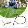 Lawn Mower Parts Traction Cable Garden Home 68 Cable Mower 54-1 2 Conduit Length Self Propelled Z-bend One End