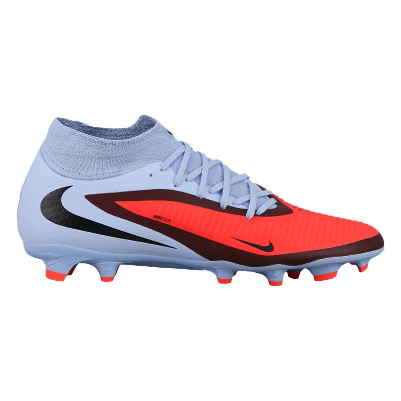 Nike Phantom 6 Slip Resistant, Abrasion Resistant, Breathable Soccer Shoes Unisex Blue Red Sneakers HQ2278-400