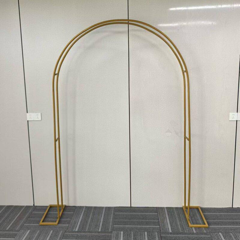 Rund bågställning i smidesjärn för bröllops- och festballonger