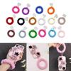 Trendy Phone Accessory Plush Key Organize Anti Drop Keychain Versatile Wristband