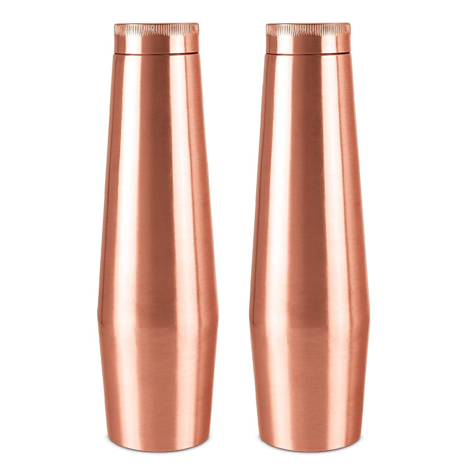 

Бутылка для воды Copper Crown 1100, набор из 2 штук, 1,09 литра каждая, медь | 100% герметичная | Офис, дом, путешествия